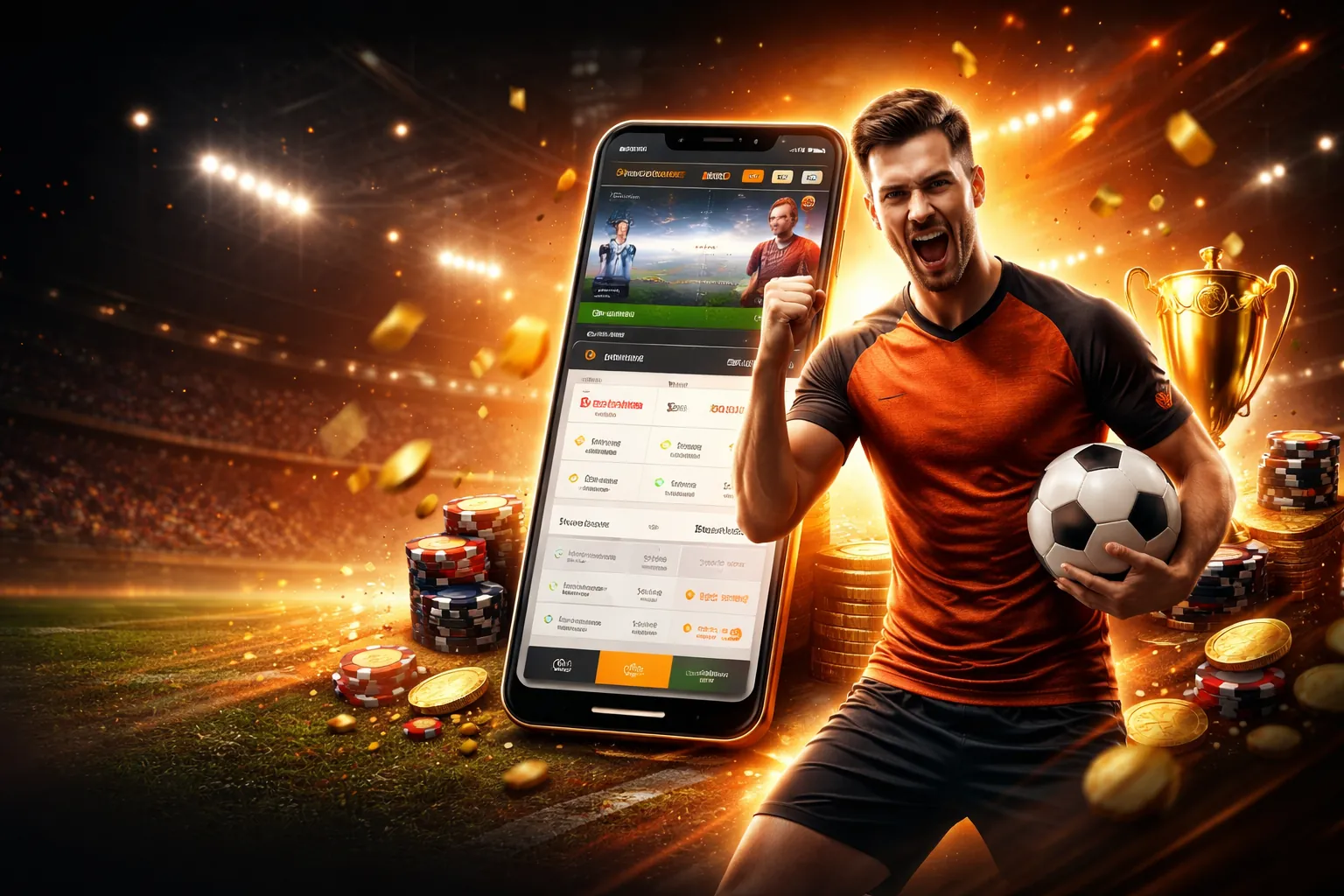 Giao diện cá cược 8kbetcc trên điện thoại